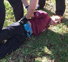 Nikolas Cruz captured on Valentine's Day  