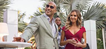 Dwayne Johnson in HBO's so-called "Florida" comedy, "Ballers" Dwayne Johnson in HBO's so-called "Florida" comedy, "Ballers"