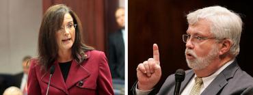 Dana Young and Jack Latvala