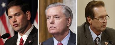Marco Rubio, Lindsey Graham and Vern Buchanan Marco Rubio, Lindsey Graham and Vern Buchanan