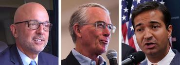 Ted Deutch, Francis Rooney and Carlos Curbelo