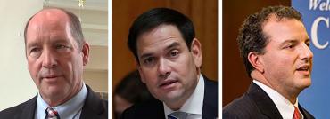 Ted Yoho, Marco Rubio and Jimmy Patronis Ted Yoho, Marco Rubio and Jimmy Patronis