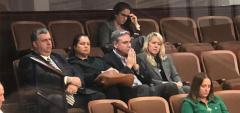 Parkland families watch from the Senate Gallery