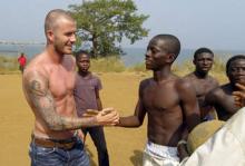 David Beckham for UNICEF in Djibouti
