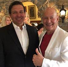 Ron DeSantis and Steven Alembik