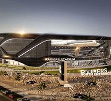 This $1.9 billion stadium will be home to the NFL's Las Vegas Raiders