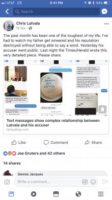 A third Chris Latvala post. Click to enlarge A third Chris Latvala post. Click to enlarge