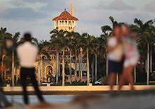 Mar-a-Lago, just across the Intracoastal Mar-a-Lago, just across the Intracoastal