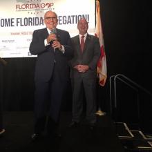 Rudy Giuliani and Blaise Ingoglia Rudy Giuliani and Blaise Ingoglia