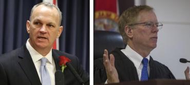 Richard Corcoran and Judge John Cooper