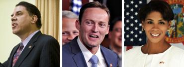 Alan Grayson, Patrick Murphy and Pam Keith