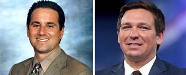 Alan Landman and Ron DeSantis