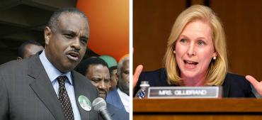 Al Lawson and Kirsten Gillibrand