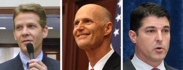 Andy Gardiner, Rick Scott, and Steve Crisafulli