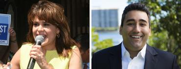 Annette Taddeo and Andrew Korge