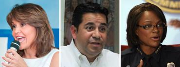 Annette Taddeo, Ben Ray Lujan and Val Demings Annette Taddeo, Ben Ray Lujan and Val Demings