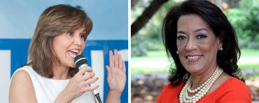 Annette Taddeo and Daisy Baez