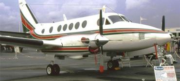 DeSantis' rickety ride is a Beechcraft like this