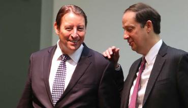 Bill Galvano and current Senate President Joe Negron