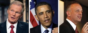 Bill Nelson, Barack Obama, and Ted Deutch