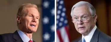 Bill Nelson and Jeff Sessions