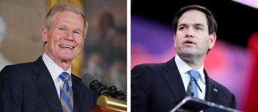 Bill Nelson and Marco Rubio
