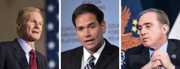Bill Nelson, Marco Rubio and David Shulkin Bill Nelson, Marco Rubio and David Shulkin