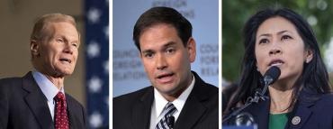 Bill Nelson, Marco Rubio and Stephanie Murphy Bill Nelson, Marco Rubio and Stephanie Murphy