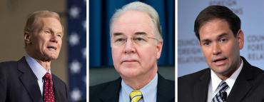Bill Nelson, Tom Price and Marco Rubio Bill Nelson, Tom Price and Marco Rubio