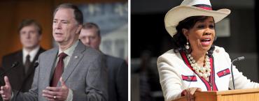 Bill Posey and Frederica Wilson