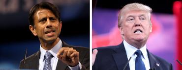 Bobby Jindal and Donald Trump Bobby Jindal and Donald Trump