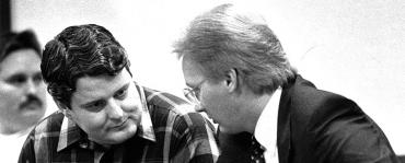 Bobby Joe Long, left, before being sentenced to death in 1989 Bobby Joe Long, left, before being sentenced to death in 1989