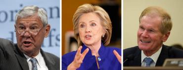 Bob Graham, Hillary Clinton and Bill Nelson Bob Graham, Hillary Clinton and Bill Nelson