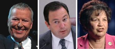 Buddy Dyer, Jeremy Ring and Lois Frankel