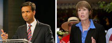 Carlos Curbelo and Gwen Graham