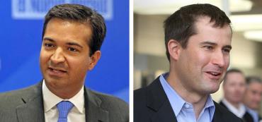 Carlos Curbelo and Seth Moulton