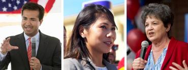 Carlos Lopez-Cantera, Stephanie Murphy and Lois Frankel