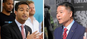 Carlos Curbelo and Ted Lieu