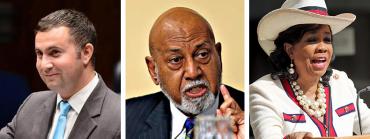 Darren Soto, Alcee Hastings and Frederica Wilson