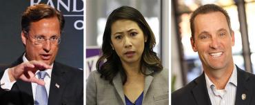 Dave Brat, Stephanie Murphy and Steve Knight