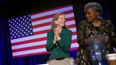 Debbie Wasserman Schultz and Donna Brazile Debbie Wasserman Schultz and Donna Brazile