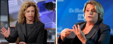Debbie Wasserman Schultz and Ileana Ros-Lehtinen Debbie Wasserman Schultz and Ileana Ros-Lehtinen