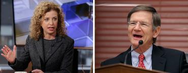 Debbie Wasserman Schultz and Lamar Smith Debbie Wasserman Schultz and Lamar Smith