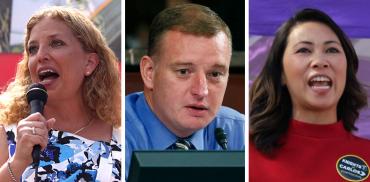 Debbie Wasserman Schultz, Tom Rooney and Stephanie Murphy