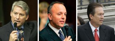 Dennis Ross, Ted Deutch and Vern Buchanan