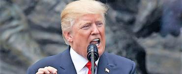 Donald Trump during his last trip to The Villages Donald Trump during his last trip to The Villages