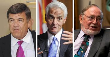 Dutch Ruppersberger, Charlie Crist and Don Young Dutch Ruppersberger, Charlie Crist and Don Young