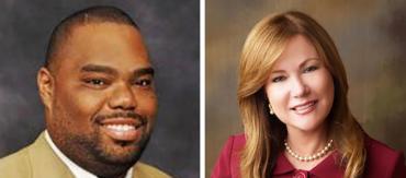 Dwight Bullard and Ana Rivas Logan Dwight Bullard and Ana Rivas Logan