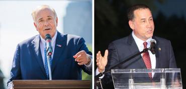Ed Rendell and Philip Levine Ed Rendell and Philip Levine