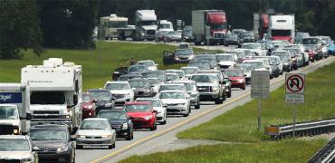 Florida's Turnpike near the I-75 intersection on Sept. 8, 2017